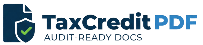 Tax Credit PDF Optimizer